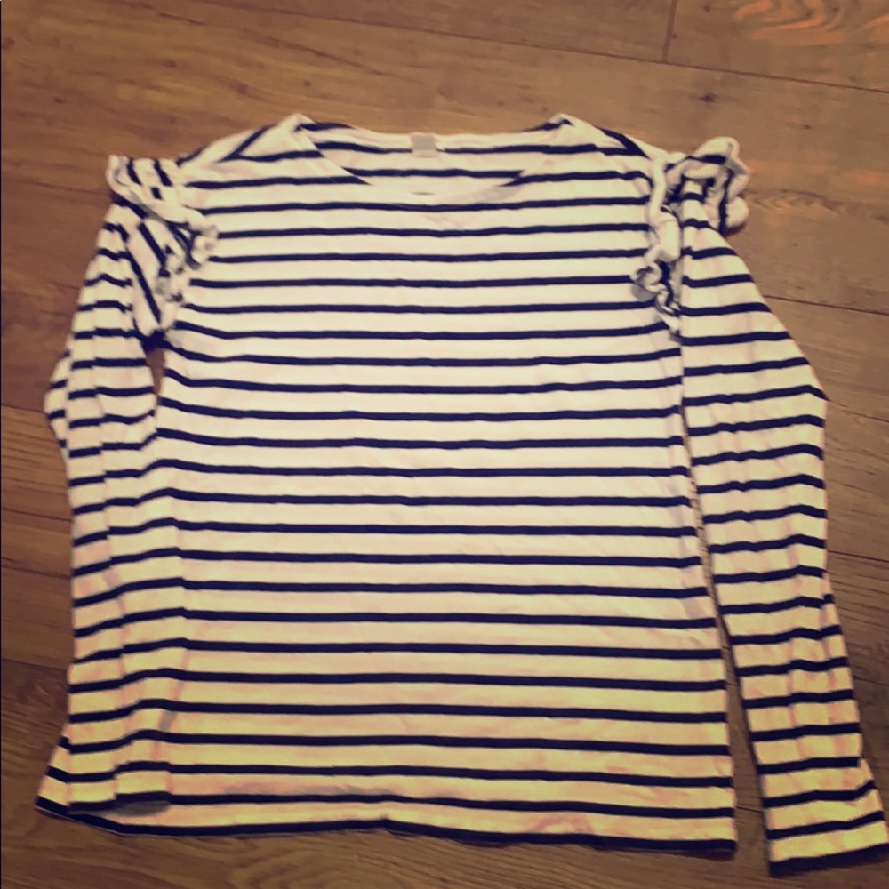 Crewcuts/JCrew girls long sleeve tee